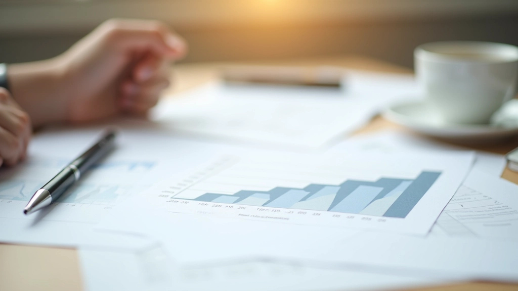 Penzijní fond a investiční graf s růstem v průběhu času